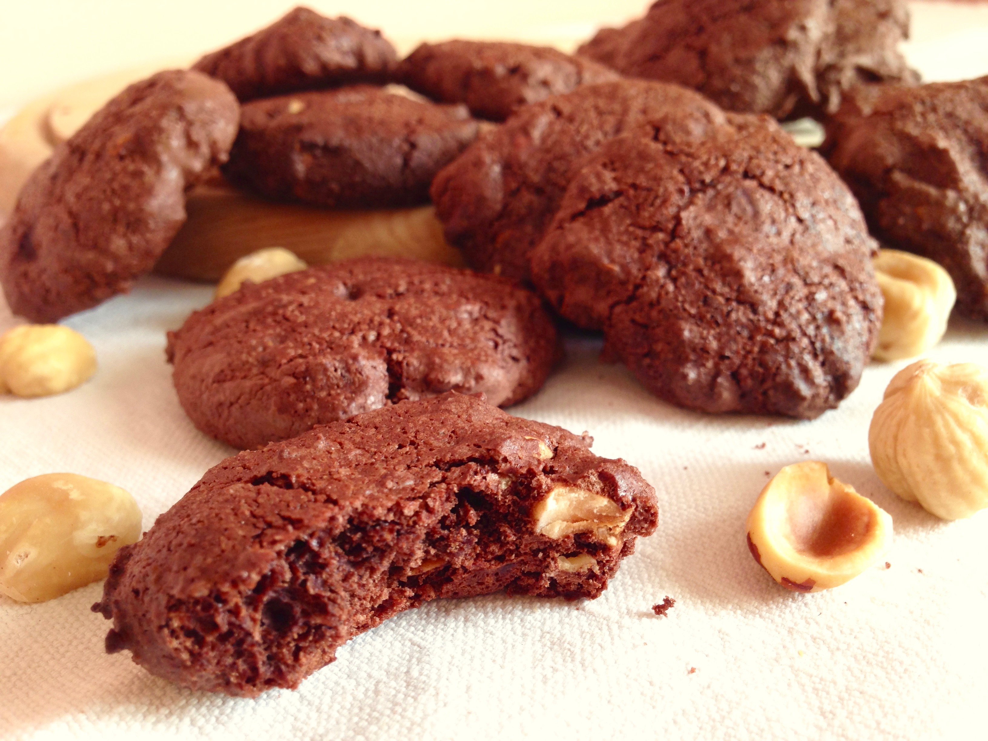 Biscotti cioccolato e nocciole
