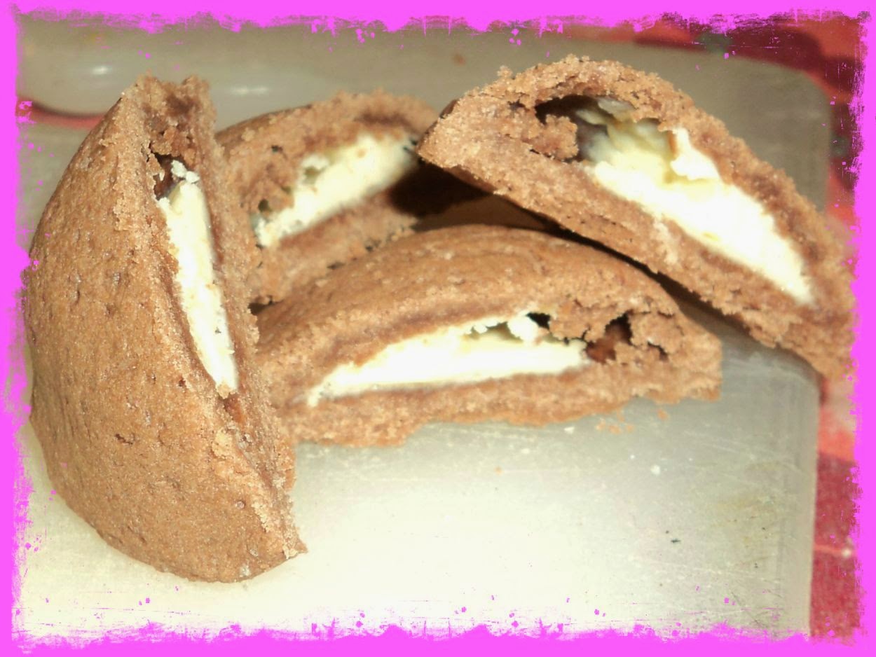 Biscotti con crema al cocco