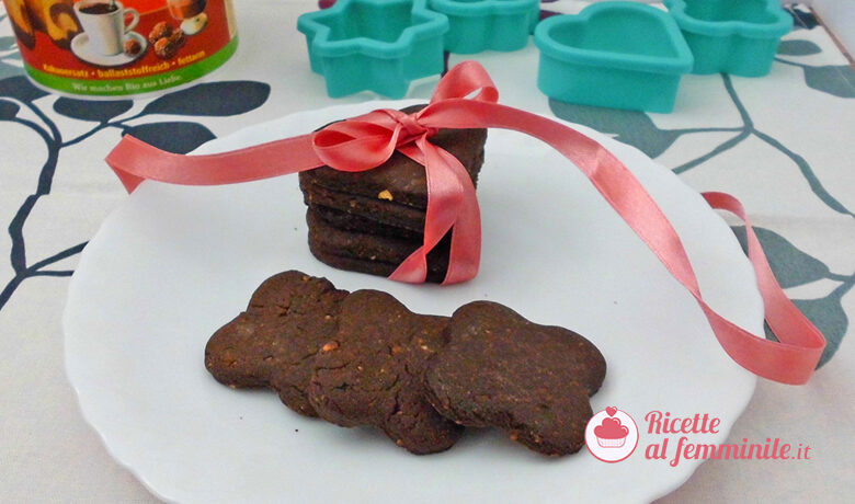 Biscotti con farina di carrube senza lattosio