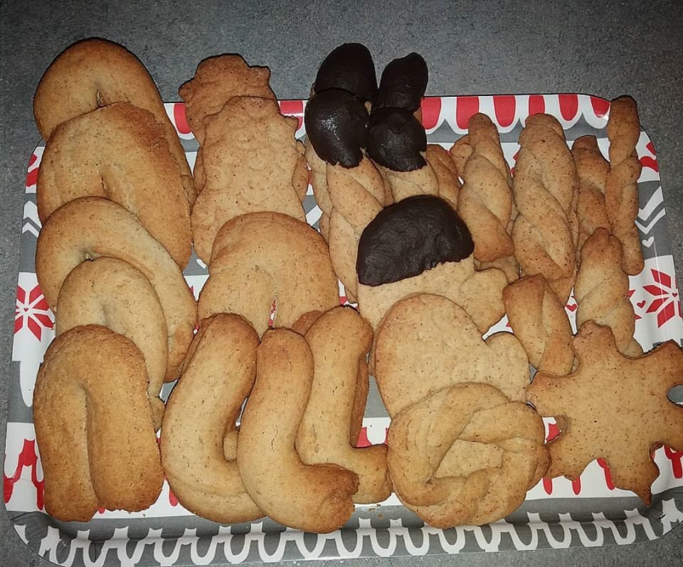 Biscotti con farina di riso solo con albumi