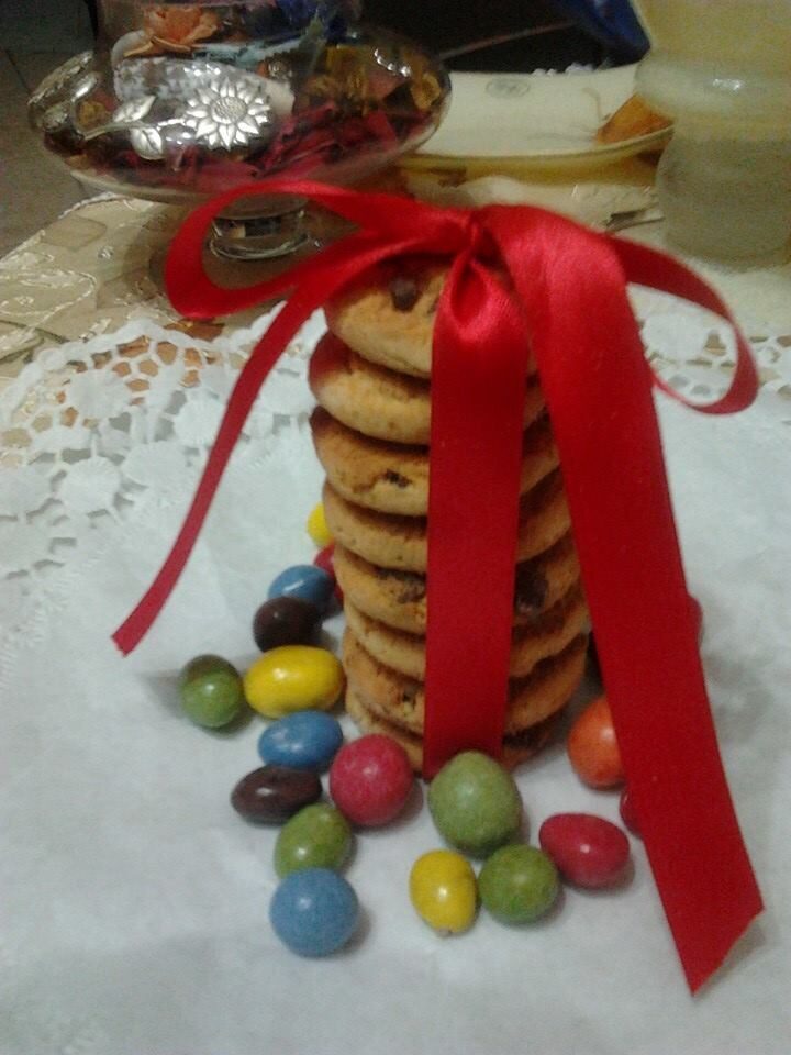 Biscotti con gocciole di cioccolato
