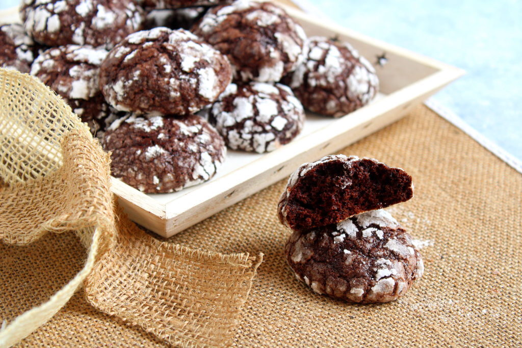 Biscotti crepati al cacao