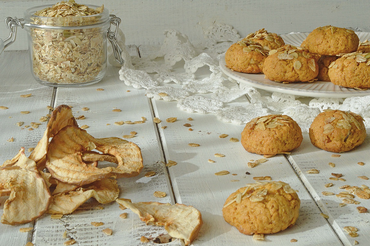 Biscotti crumble di mele Jamie Oliver