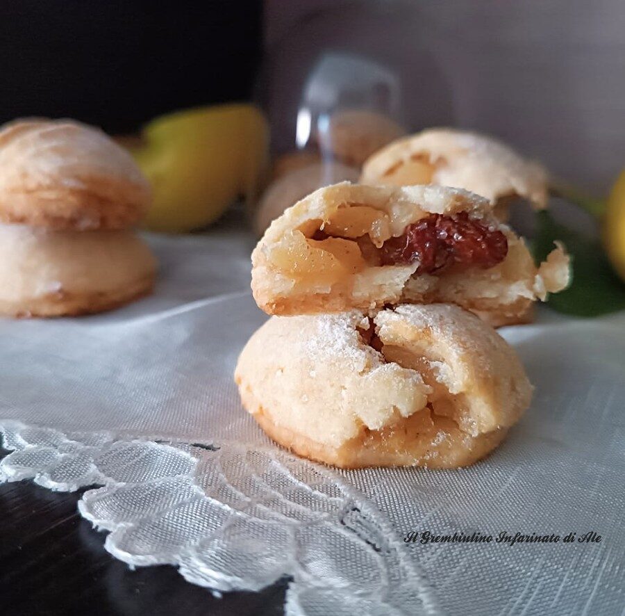 Biscotti cuor di mela