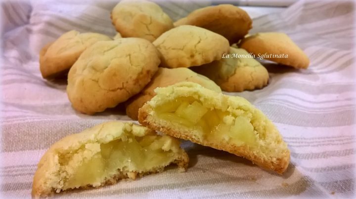 Biscotti cuor di mela senza glutine