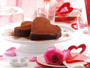 Biscotti cuori di nutella