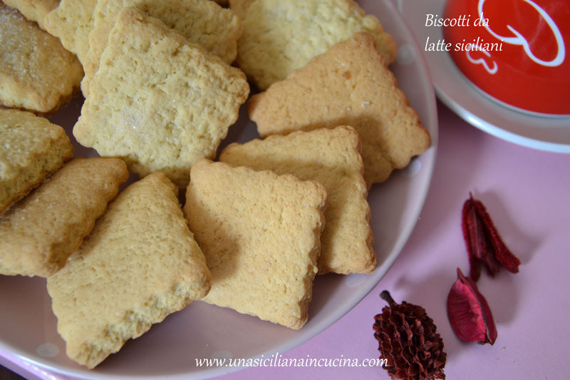 Biscotti da latte siciliani