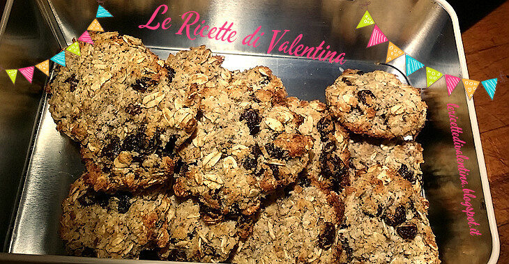 Biscotti dei campioni…con cocco,uvetta e nocciole