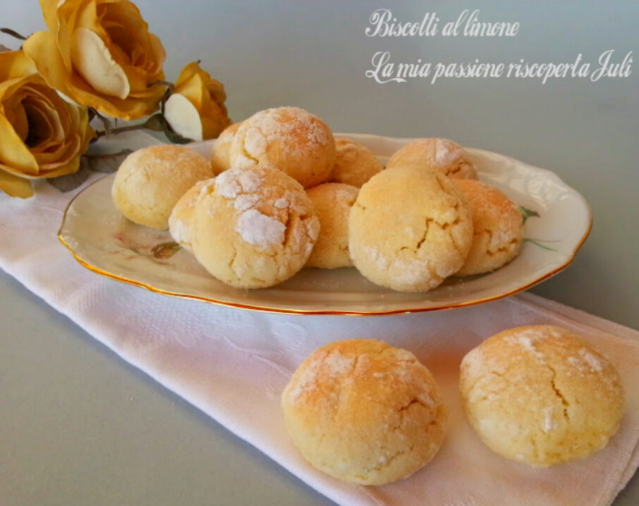 Biscotti delicati al limone