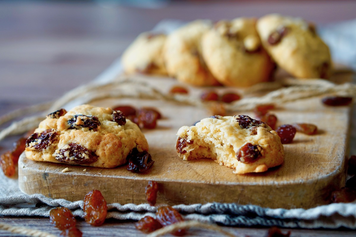 Biscotti della nonna all’uvetta