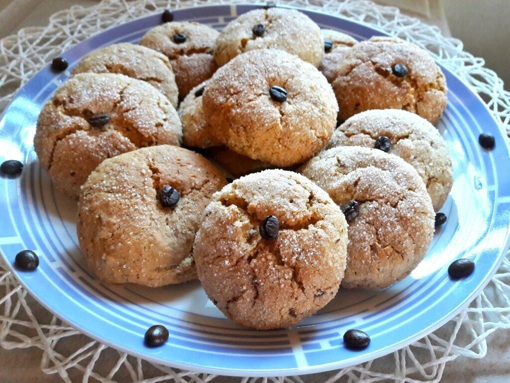 Biscotti di caffè e mandorle
