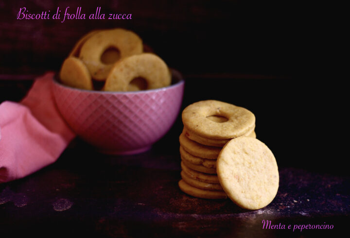 Biscotti di frolla alla zucca