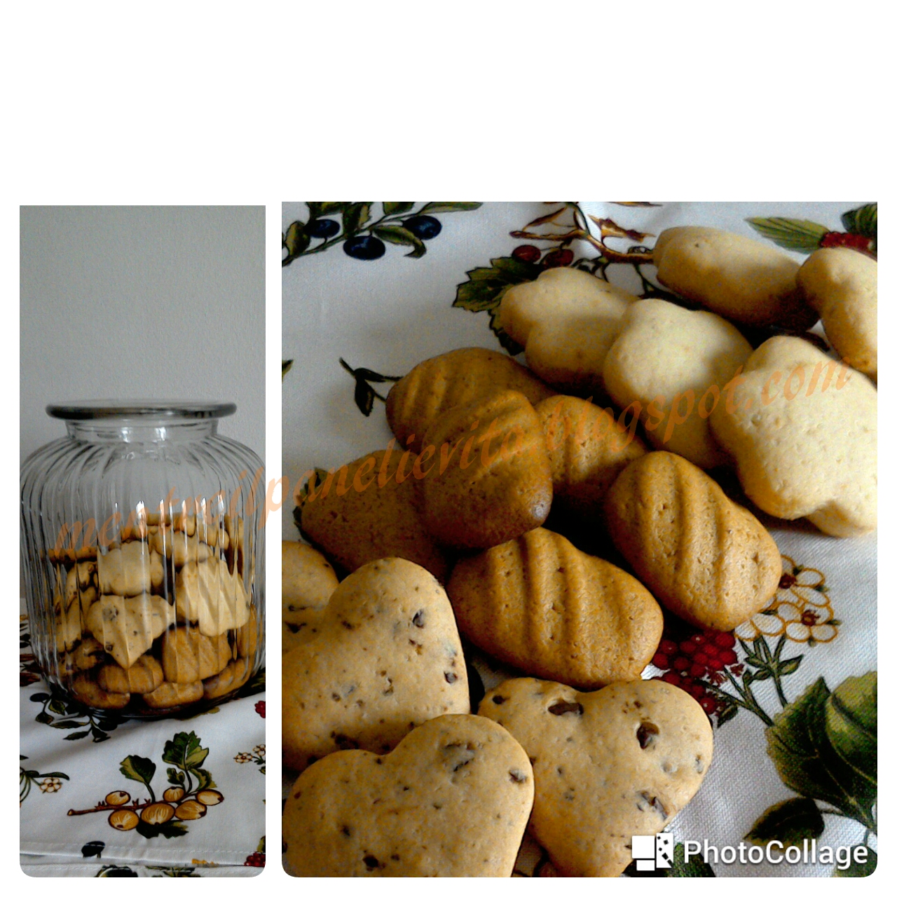 Biscotti di frolla l’olio