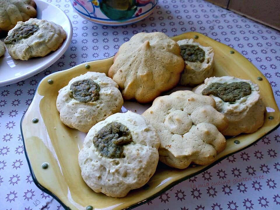 Biscotti di frolla montata al pistacchio