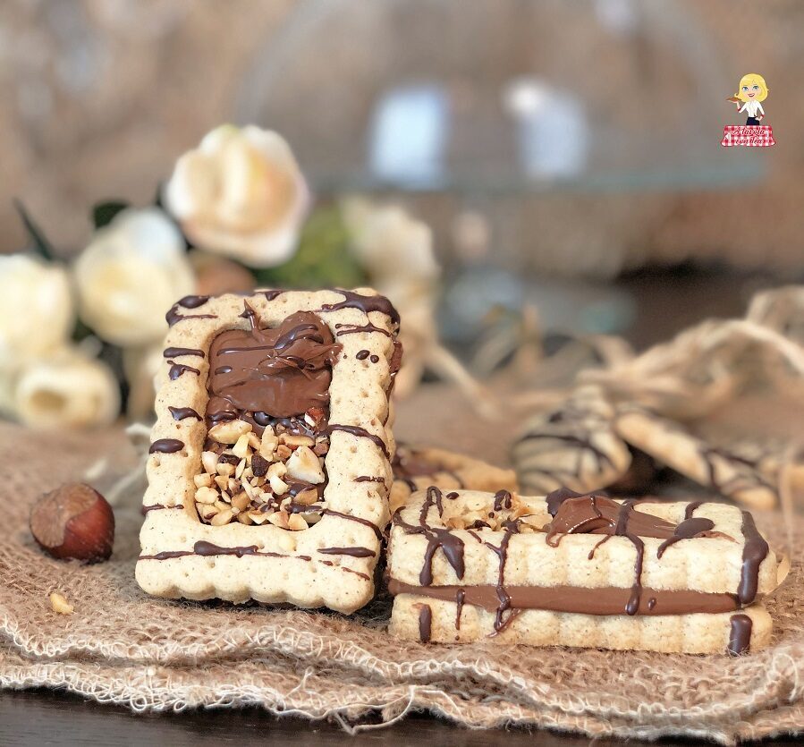 Biscotti di grano saraceno alla nutella