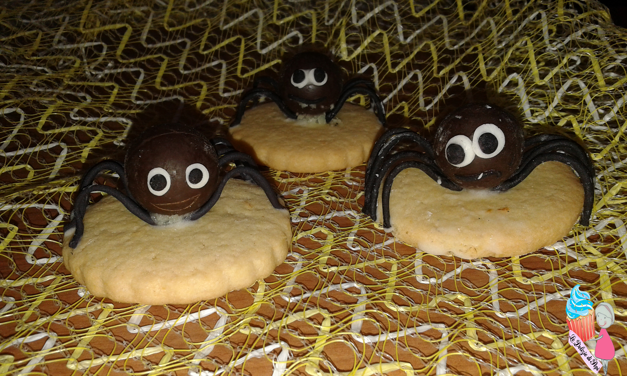 Biscotti di halloween ragnetti