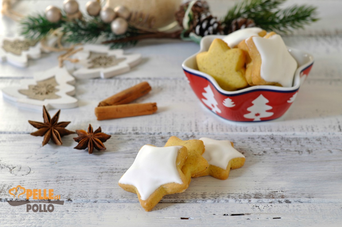 Biscotti di natale al cardamomo e anice stellato