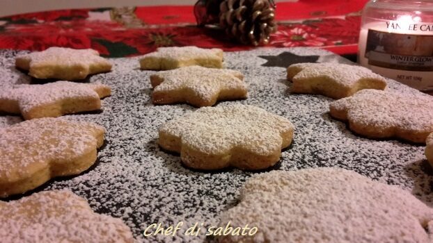 Biscotti di natale di pasta frolla