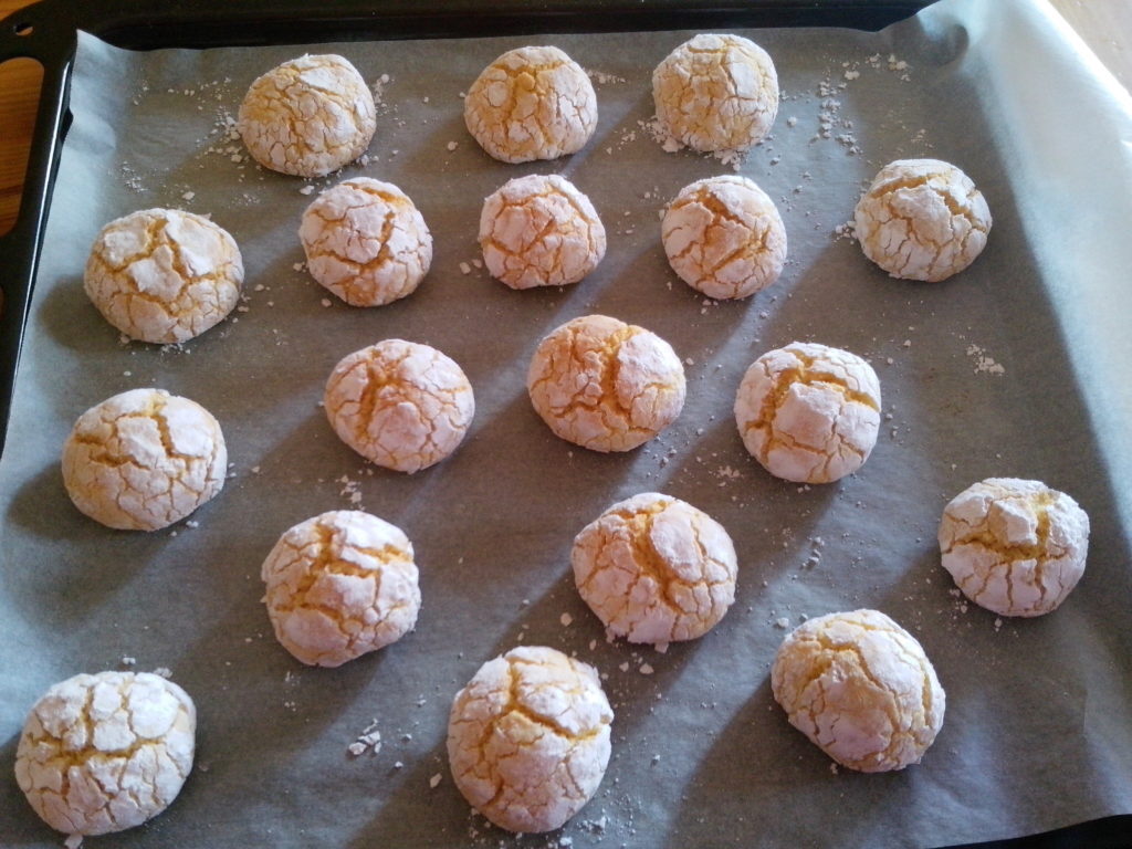 Biscotti di semola al cocco