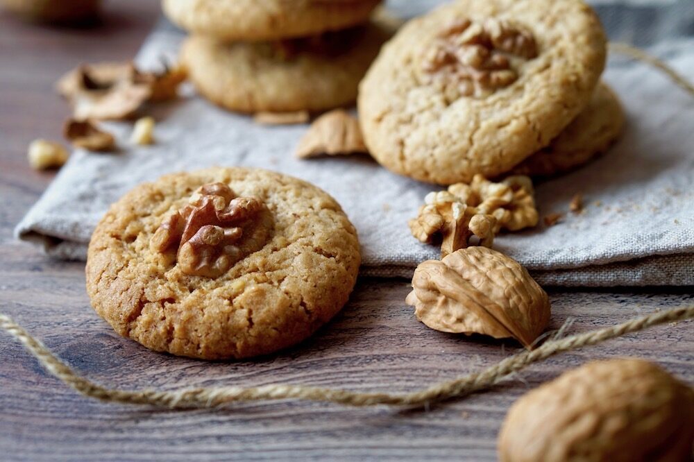 Biscotti facili alle noci