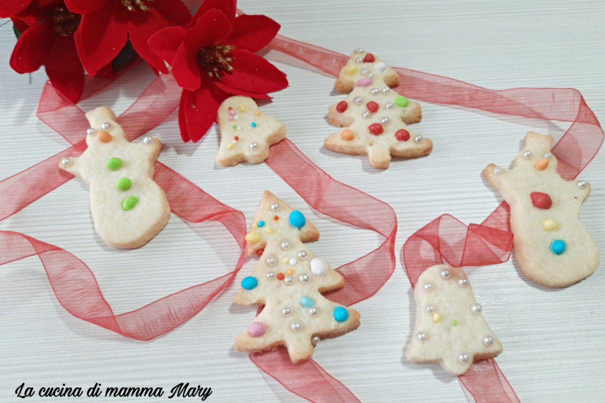 Biscotti fantasia di natale