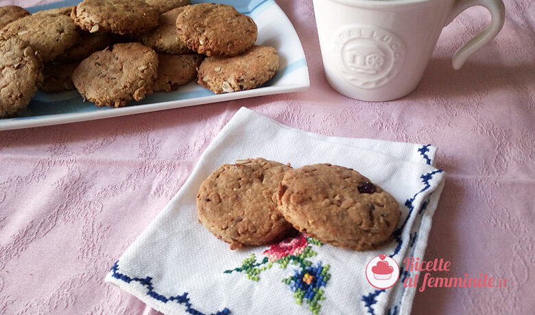 Biscotti grancereale senza uova e senza lattosio