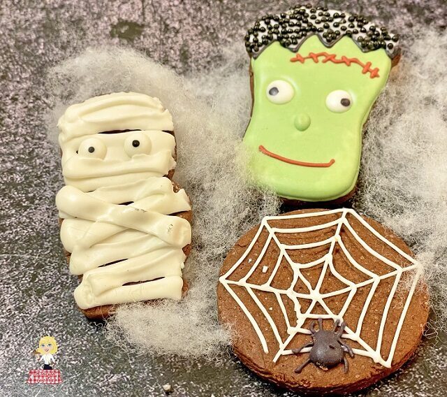Biscotti hallowen mostruosamente buoni