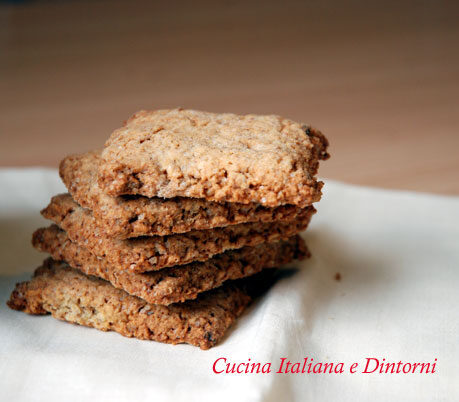 Biscotti integrali ai cereali