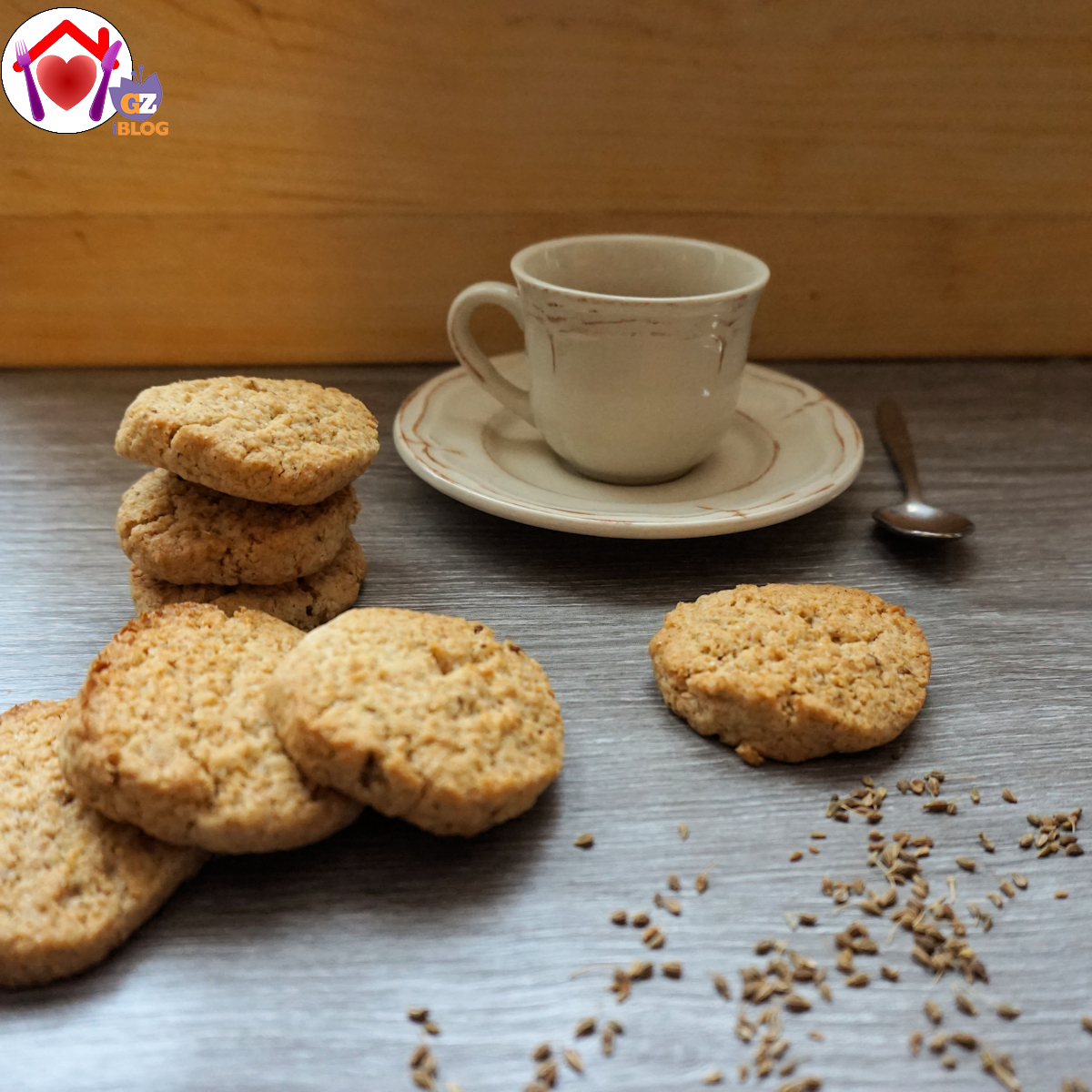 Biscotti integrali all’anice