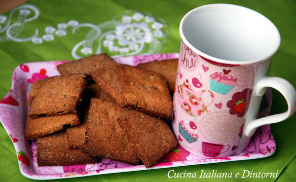 Biscotti integrali con mirtilli rossi