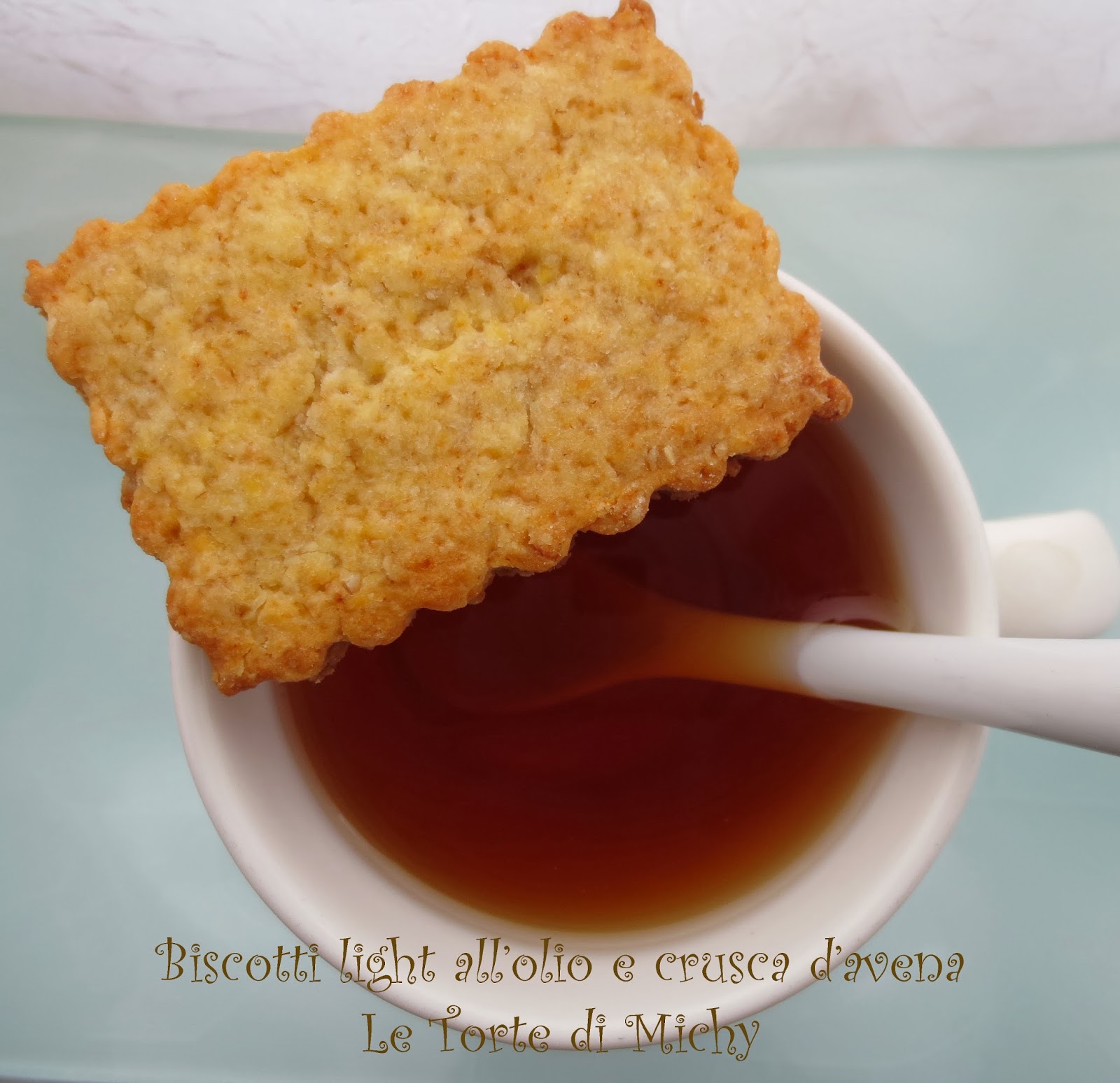 Biscotti light all’olio e crusca d’avena