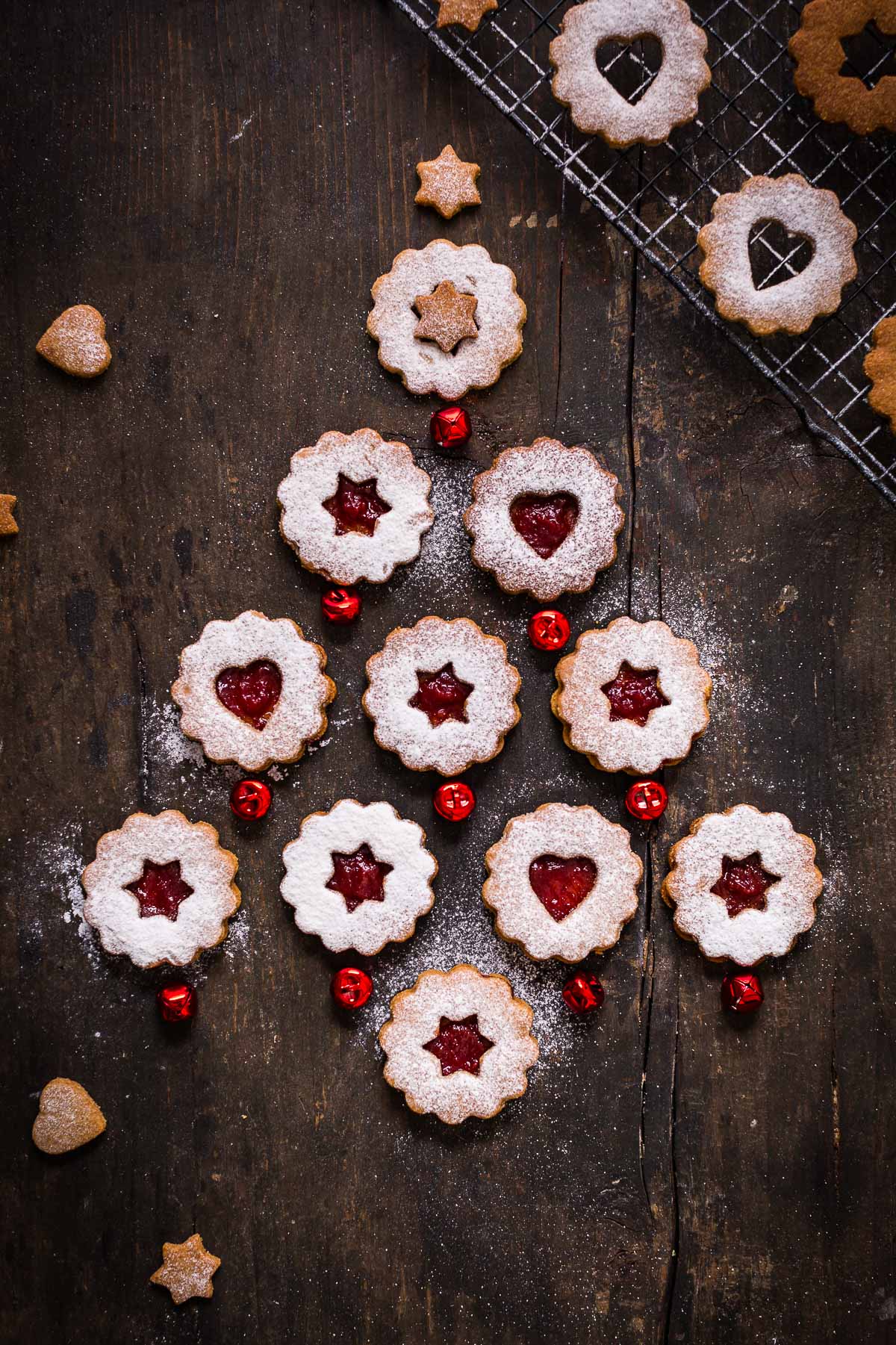 BISCOTTI LINZER VEGANI – VEGAN LINZER COOKIES