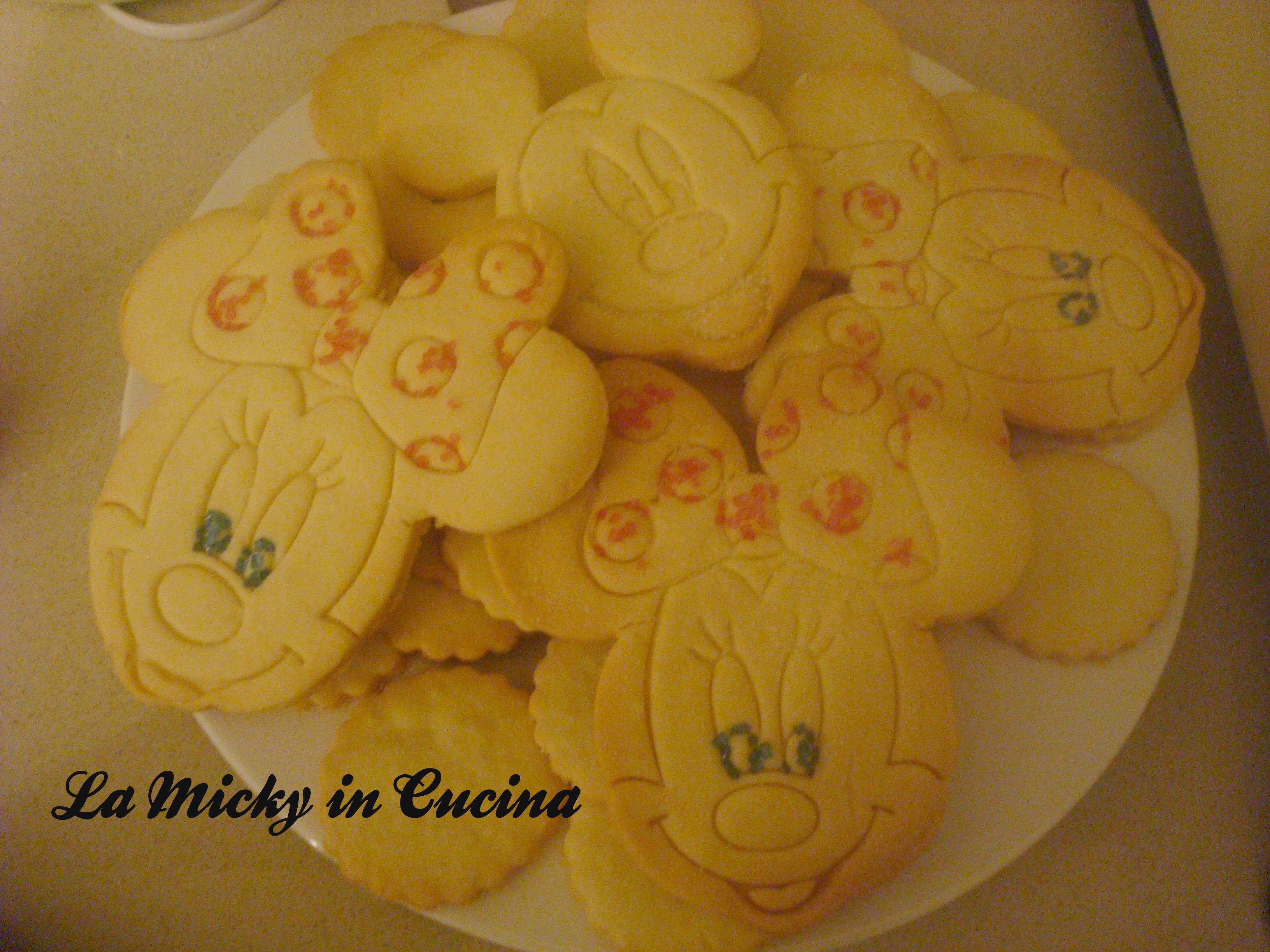 Biscotti minnie e topolino