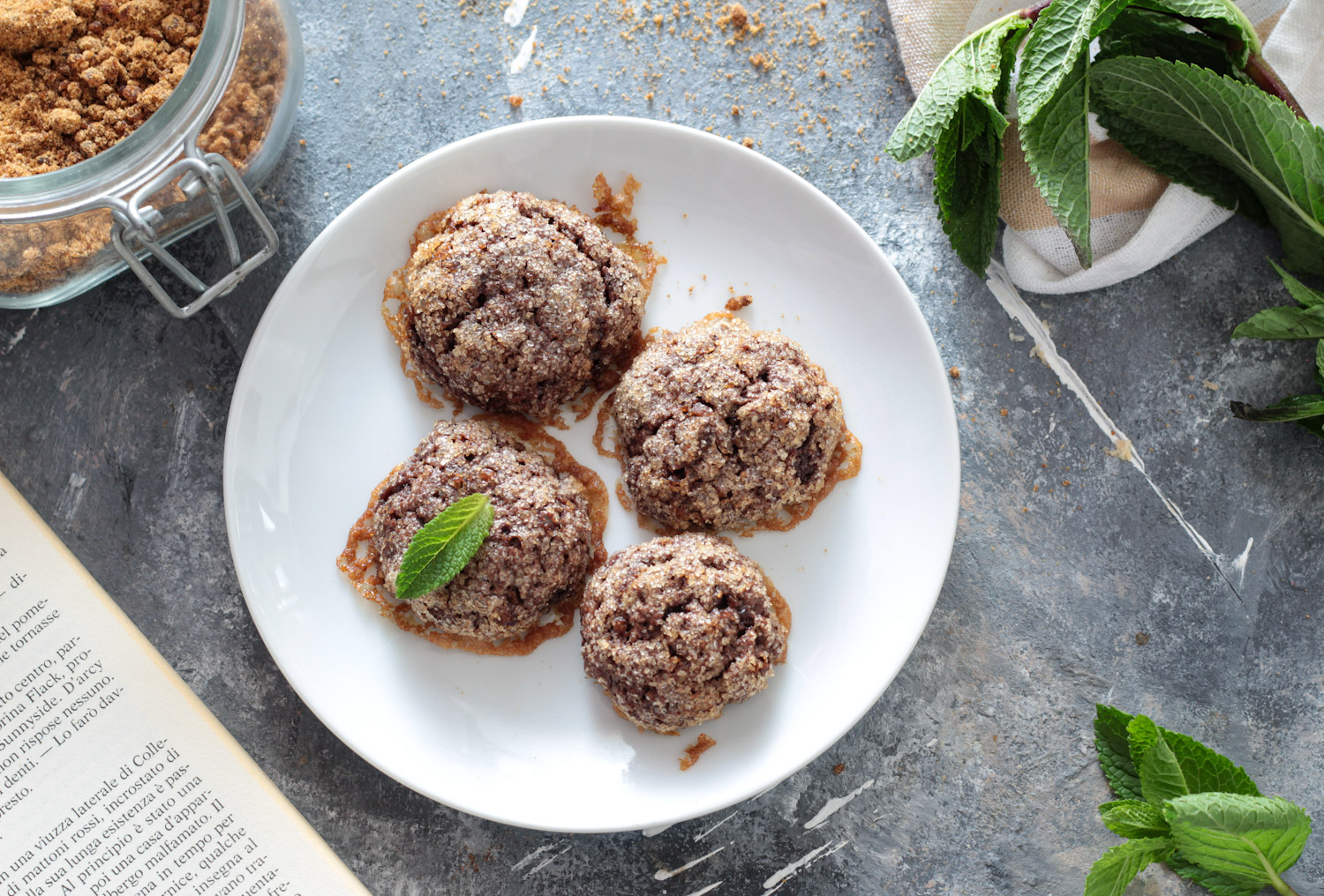 Biscotti morbidi al cacao e muscovado