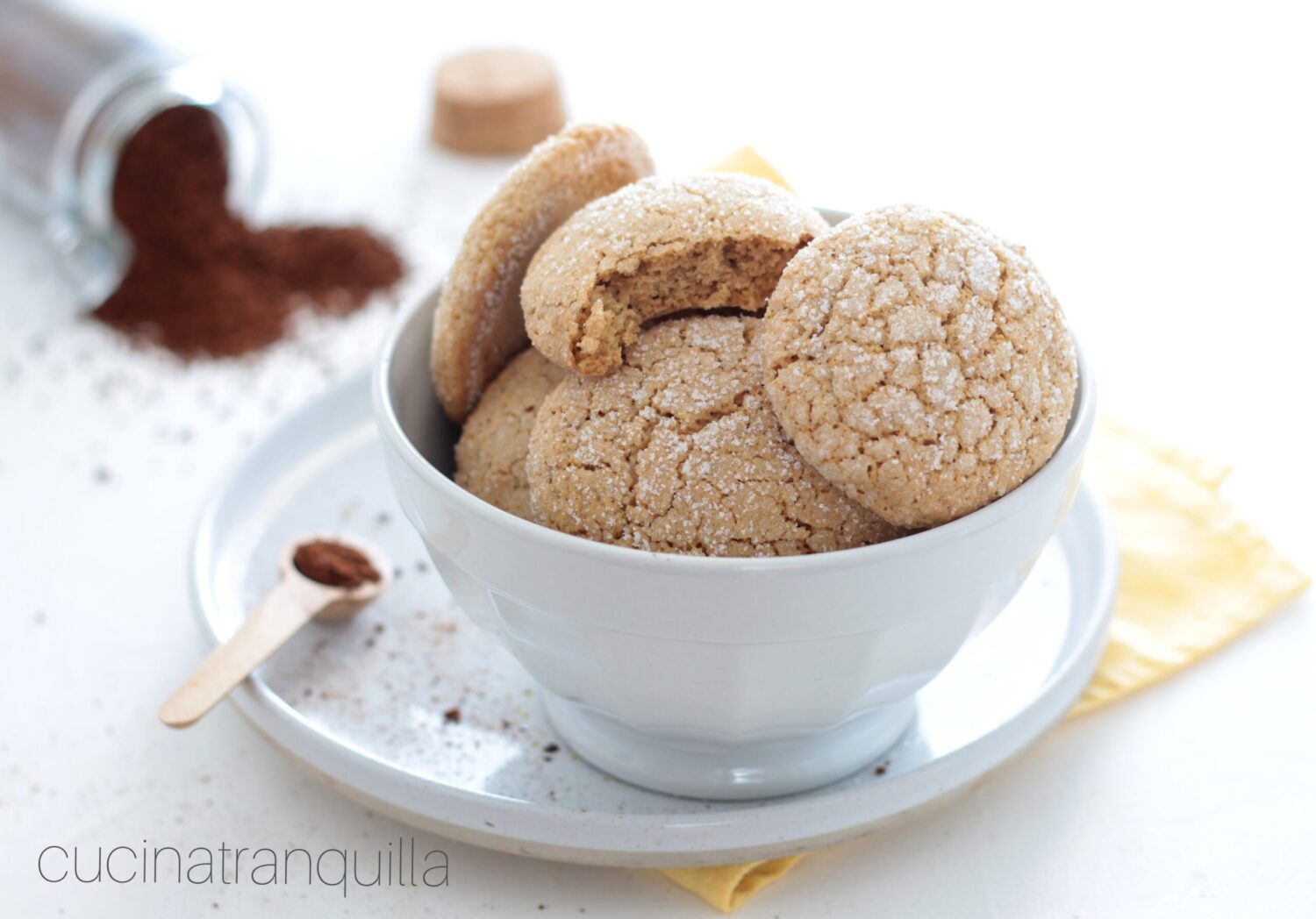 Biscotti morbidi al caffè
