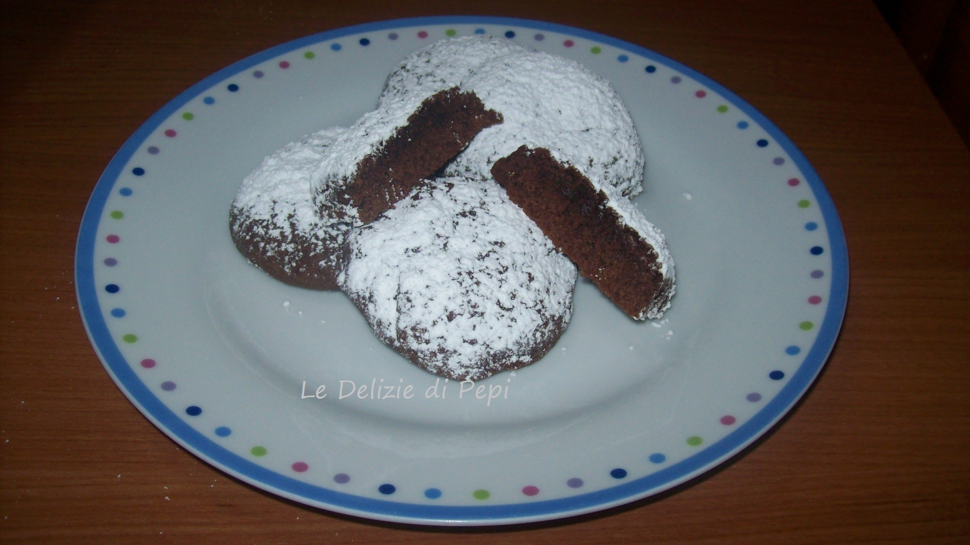 Biscotti morbidi al cioccolato