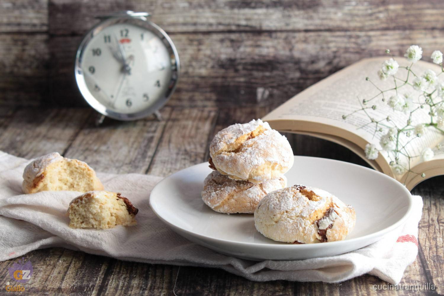 Biscotti morbidi al cioccolato