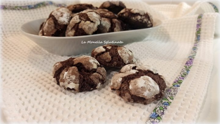 Biscotti morbidi  al cioccolato senza glutine