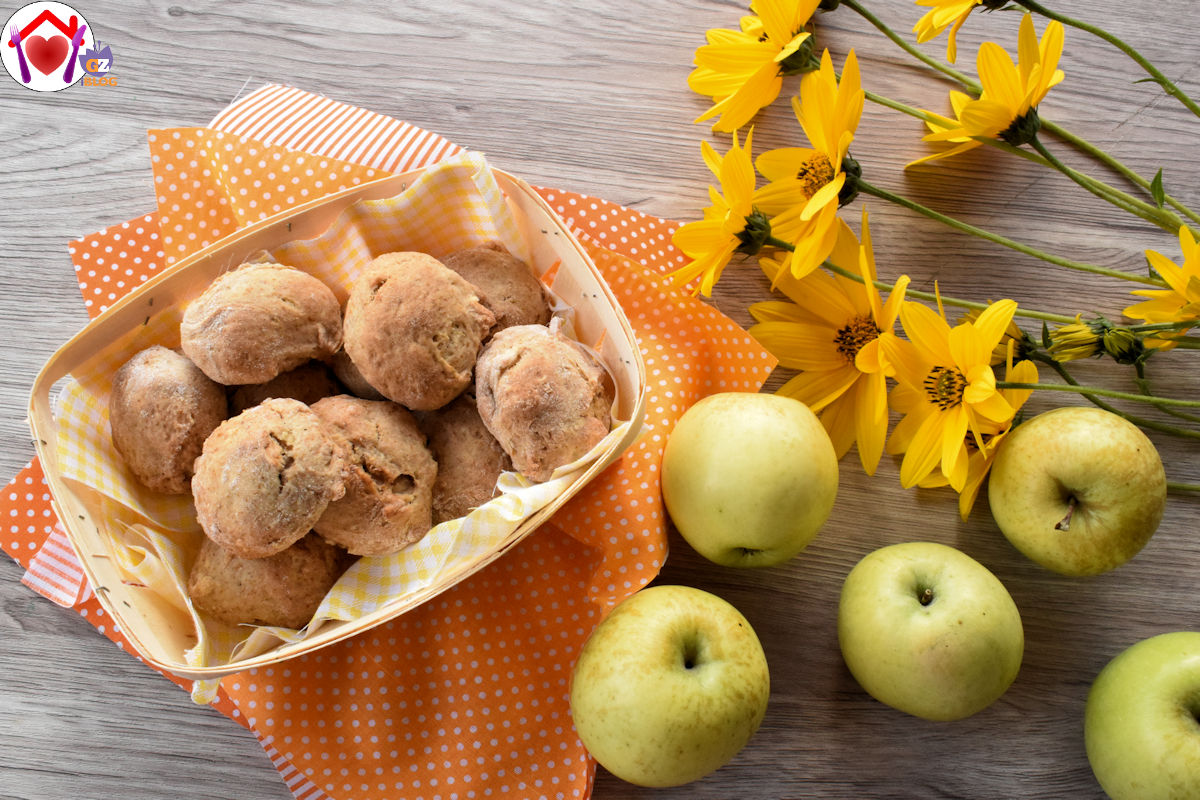 Biscotti morbidi alle mele (ricetta vegana)