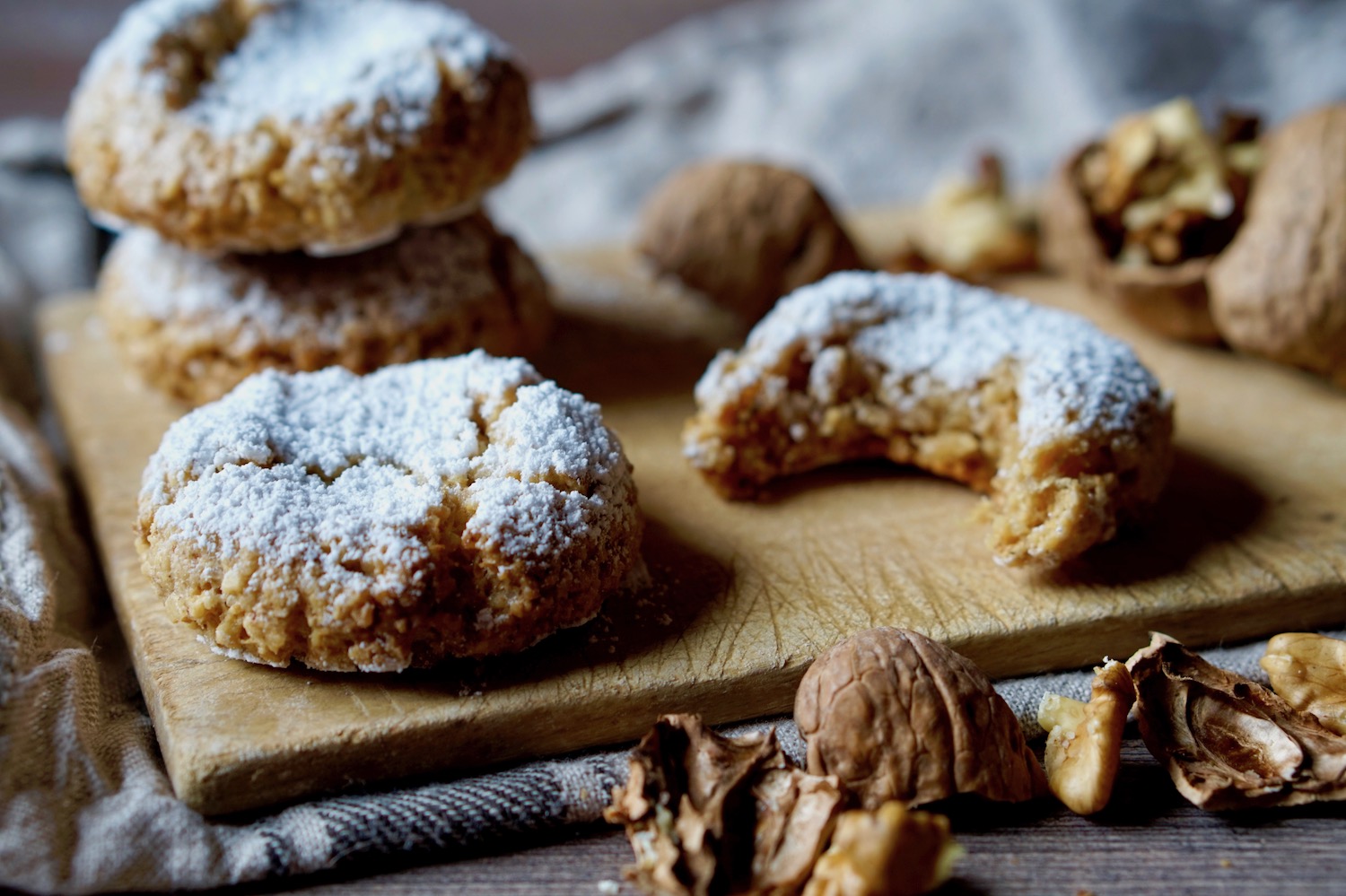Biscotti morbidi alle noci