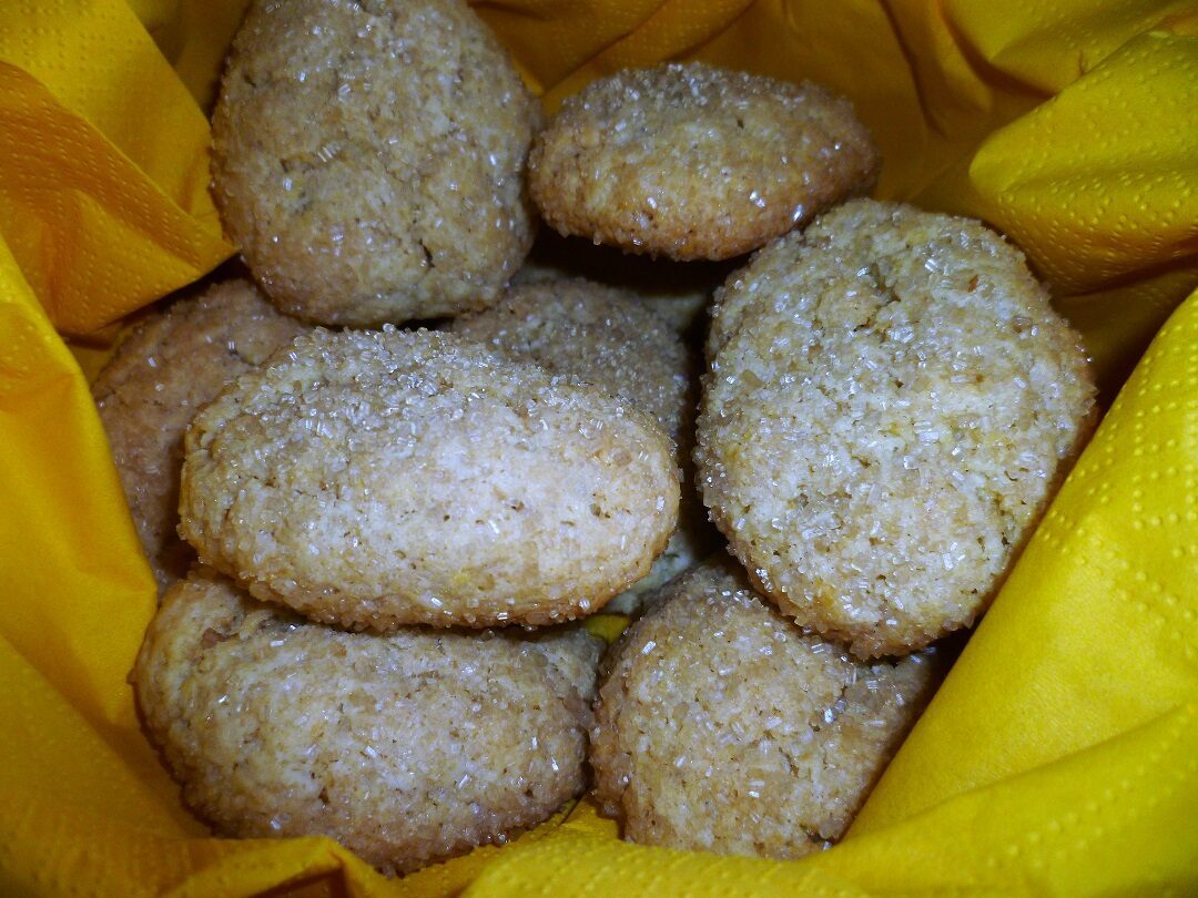 Biscotti morbidi con zucchero di canna