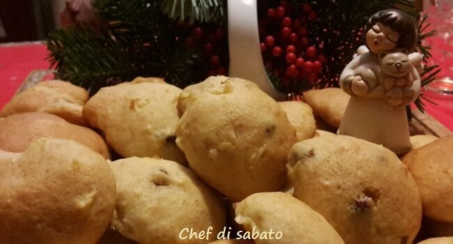 Biscotti morbidi mele e bacche di goji