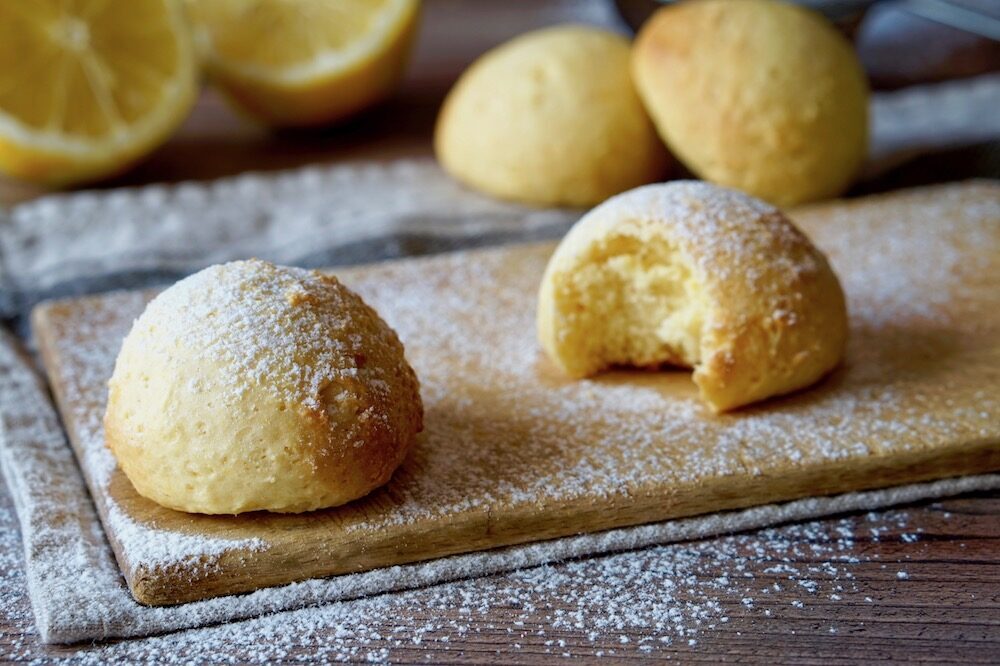 Biscotti morbidi yogurt e limone