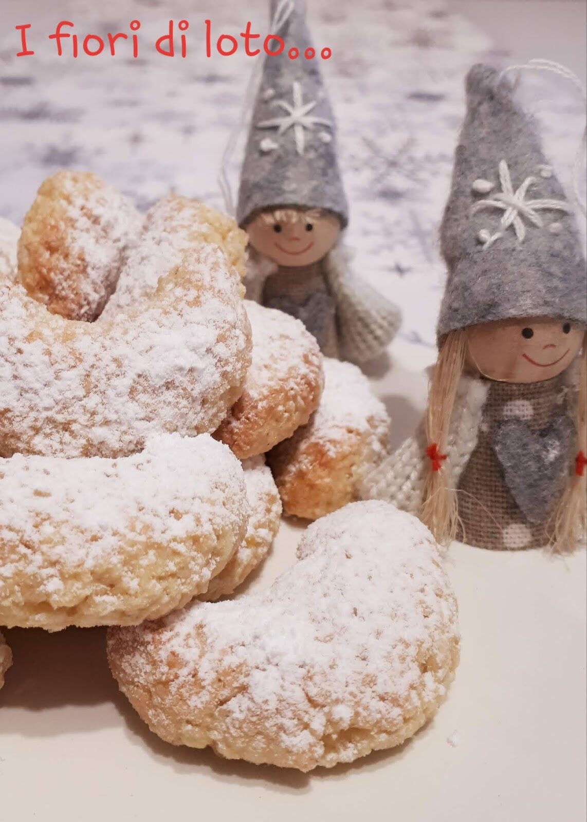Biscotti natalizi al cocco