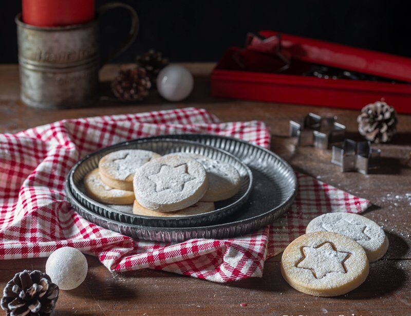 Biscotti natalizi di frolla