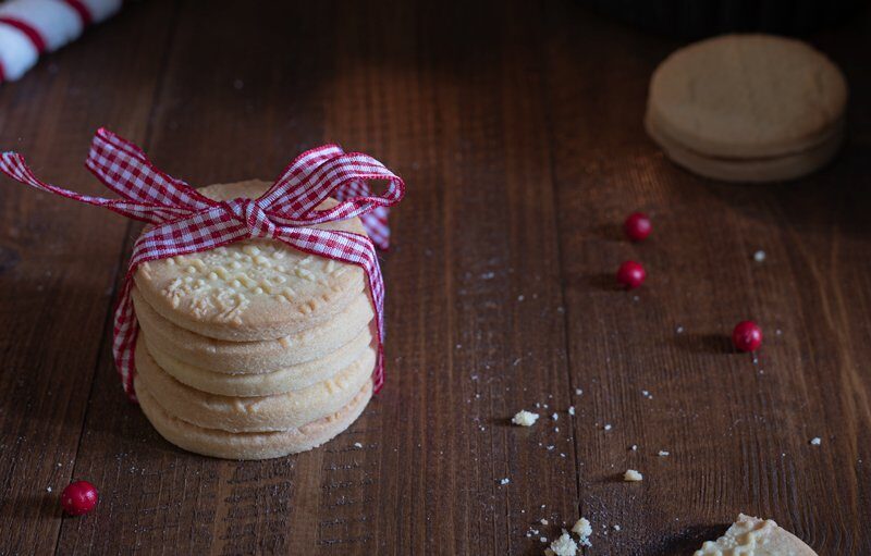 Biscotti natalizi di frolla svedese