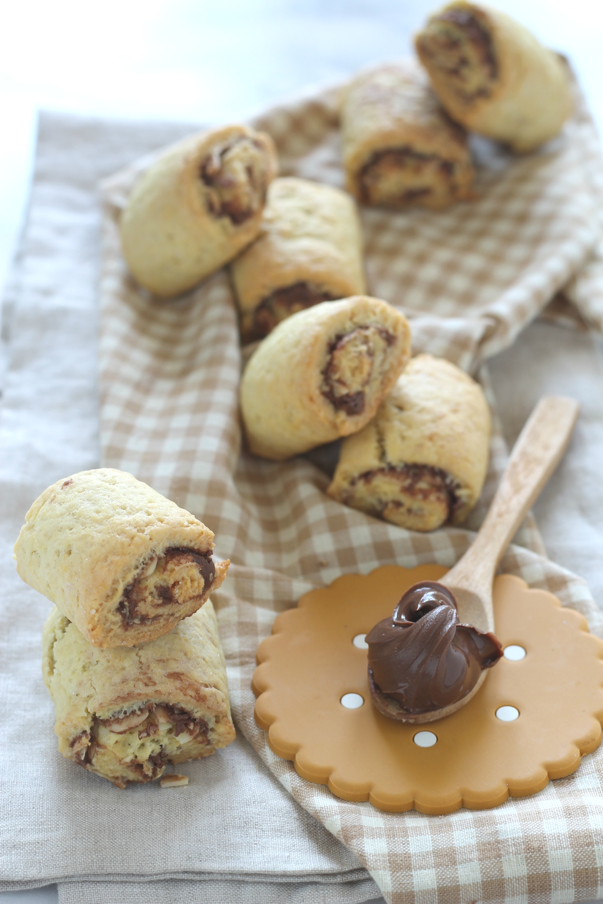 Biscotti nutella e mandorle