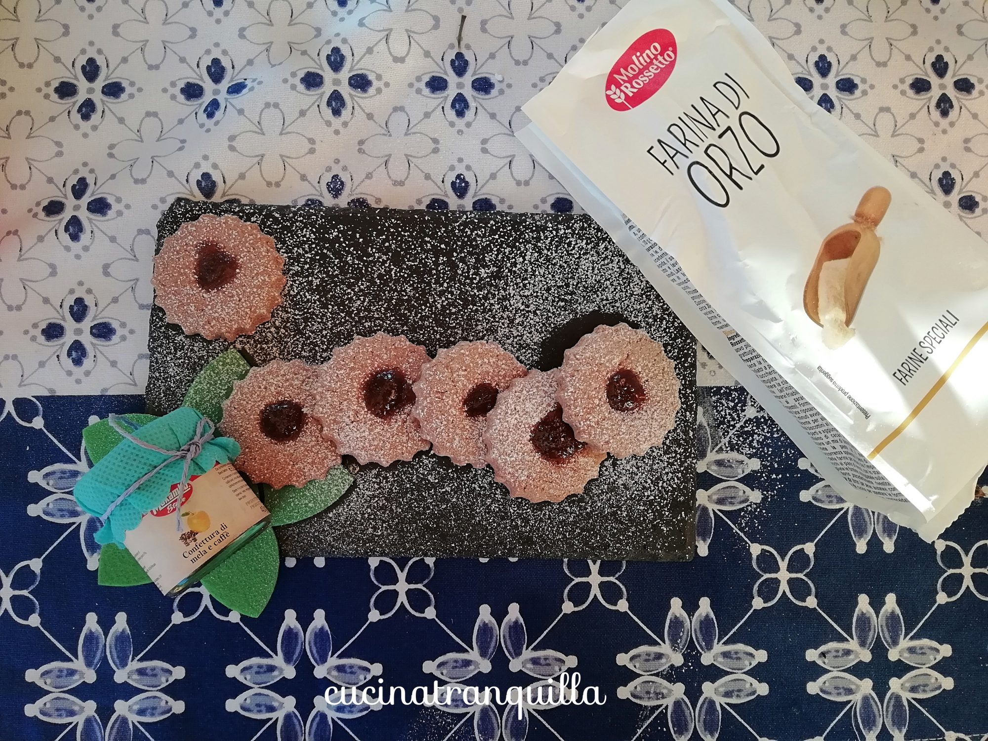 Biscotti orzo e cacao