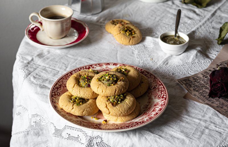 Biscotti ovis mollis al pistacchio