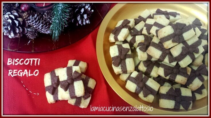 Biscotti pacchetto regalo senza lattosio